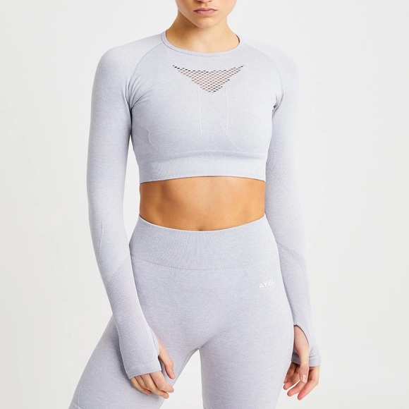 AYBL Tops - AYBL Motion Seamless Long Sleeve Crop